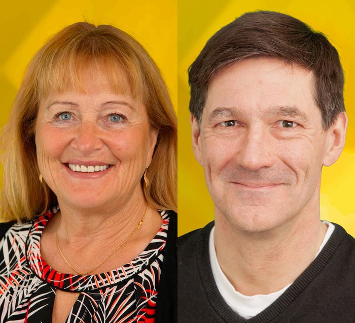 Monica Engström och Stig Engström